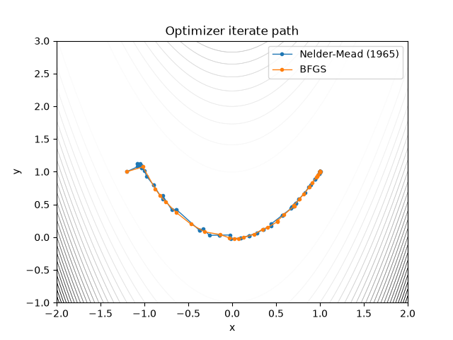 Optimizer iterate path
